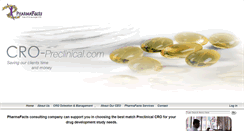 Desktop Screenshot of cro-preclinical.com