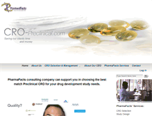 Tablet Screenshot of cro-preclinical.com
